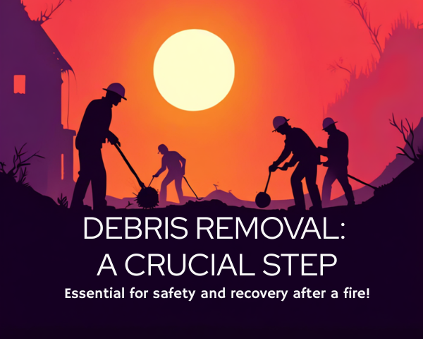 Debris Removal -Crucial Step in safety and recovery after a fire