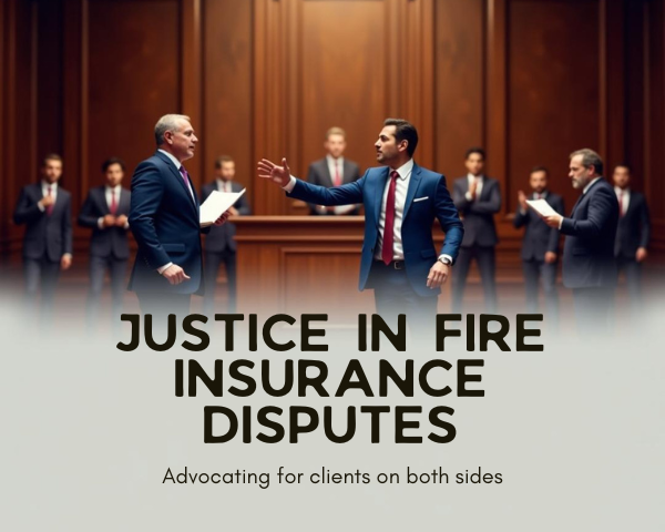 Justice in Fire Insurance Disputes