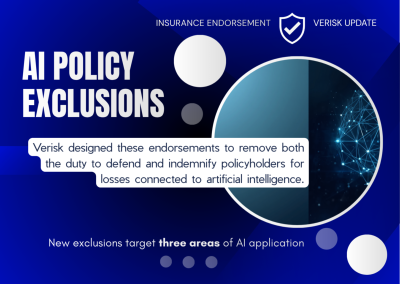 AI Exclusions in Insurance Policies - Endorsement Update- Graphic-ai created-mrh