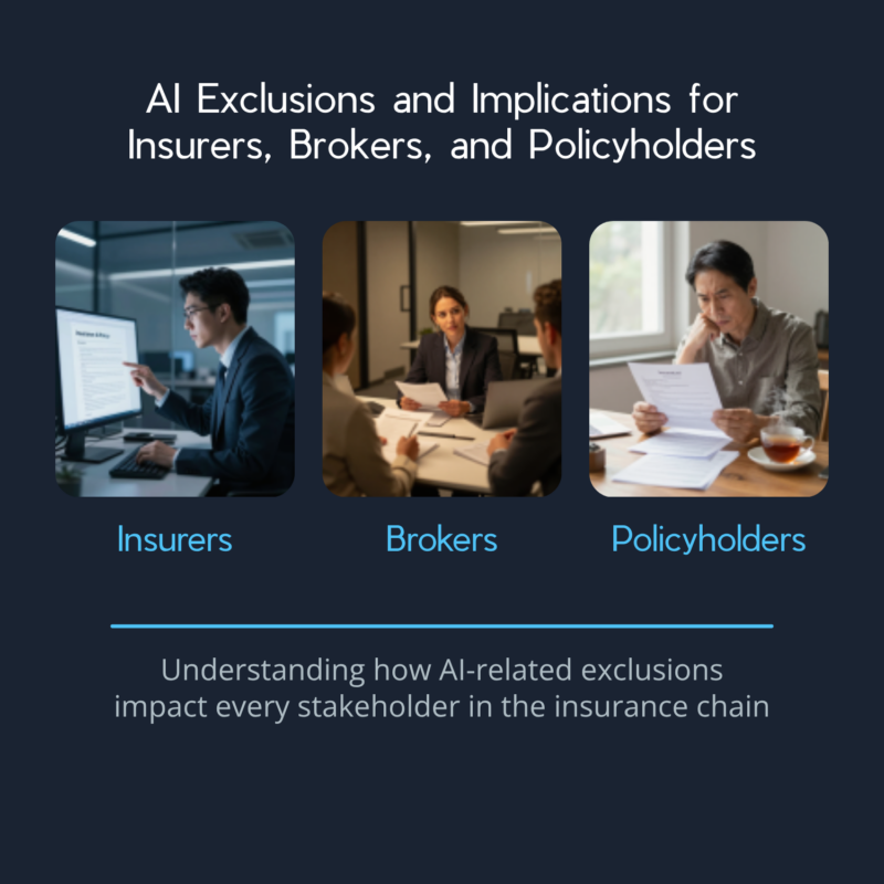 Insurance AI Exclusions and Implications for Insurers, Brokers, Policyholders